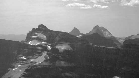 Mt. Custer with Numa Peak and Mt. Peabody behind