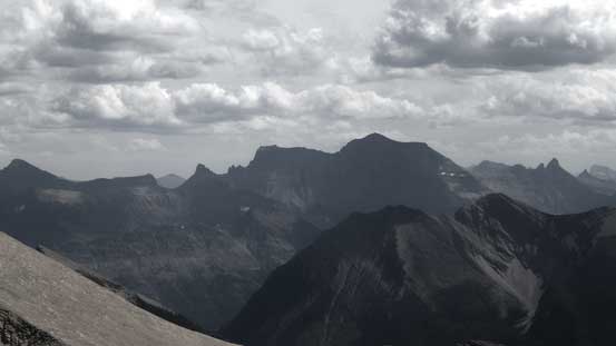 Mt. Cleveland the highest peak in Glacier National Park, Montana