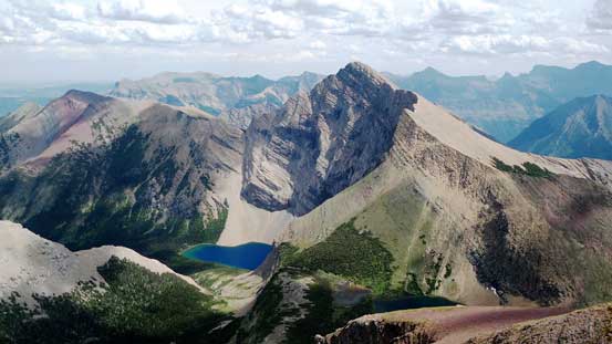 Mt. Alderson and Alderson Lake
