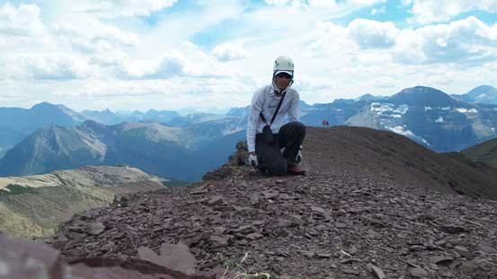 Me on the summit of Mt. Carthew