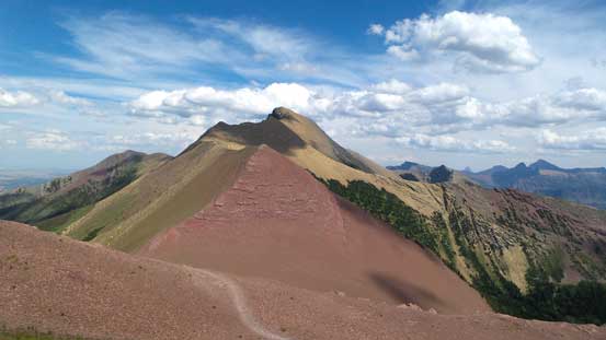 Mt. Alderson my first objective of this day
