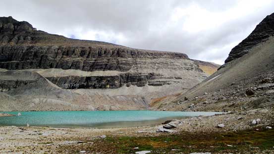 Arriving at the upper Totem Lake