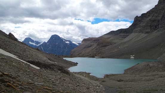 Looking back towards the upper Totem Lake
