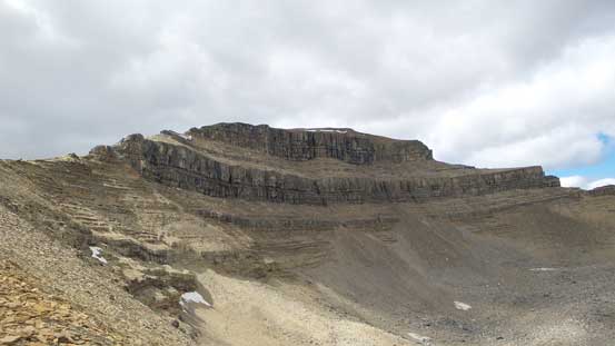 The unnamed peak that we bypassed