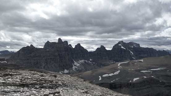 Very gorgeous view of the Mt. Murchison massive