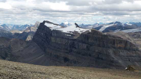 "Marmota Peak" and its impressive cliffs