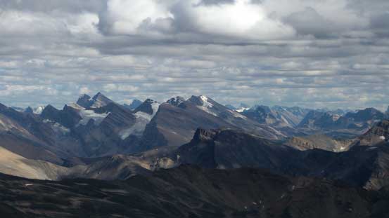 Mt. Willingdon is the highest peak in this group