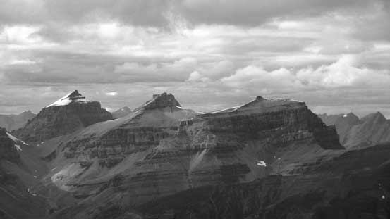 Whitegoat II on left; Resolute Mountain in foreground