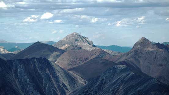 This peak is Elliot Peak - one of the most impressive ones from DTC Highway