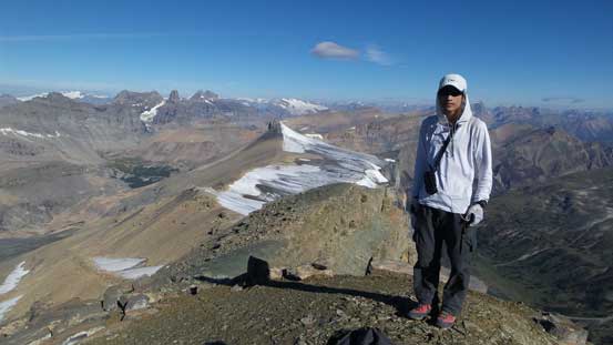 Me on the summit of Marmota Peak