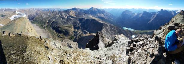 One more summit panorama. Click to view large size.