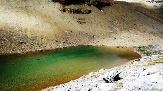 One of the few tarns