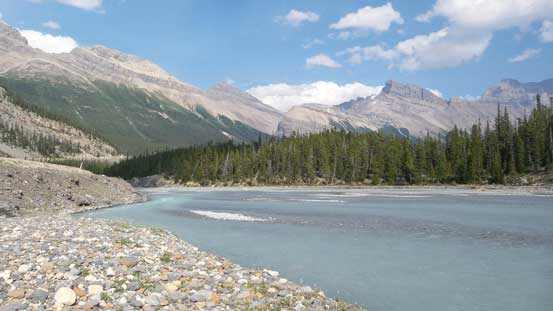 The N. Saskatchewan River from Big Bend.