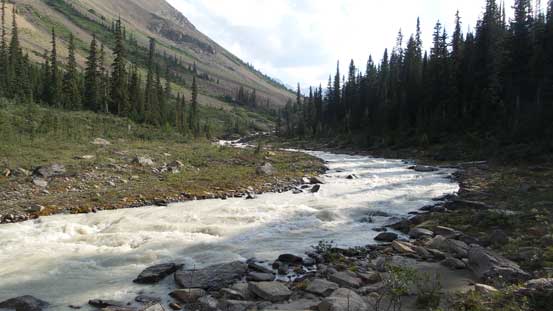 Down to the unnamed creek/river by "Valley to the North" now.