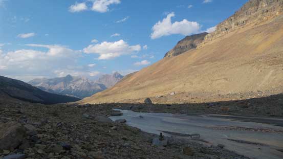 Higher up in this valley