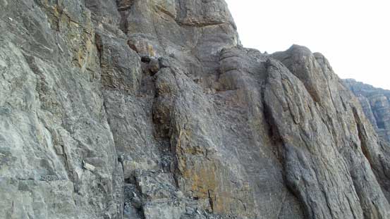 Here's the second cliff band