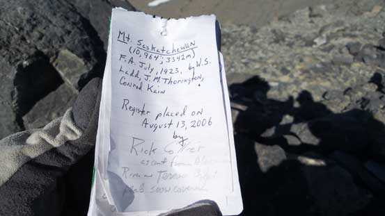 Register placed by Rick Collier