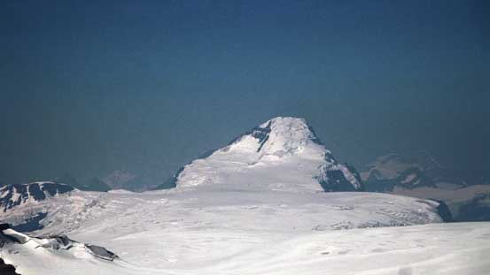 The white whale sticking out from afar - Mt. Columbia