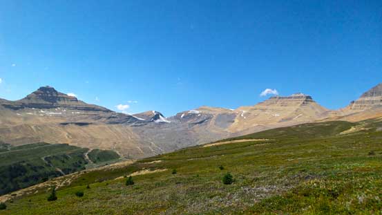 More about this grassy ledge traverse