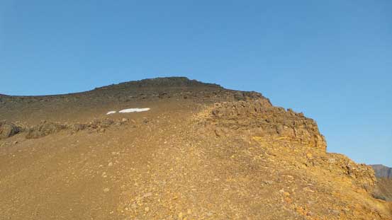 And, this is the easy scree plod up the North Towers