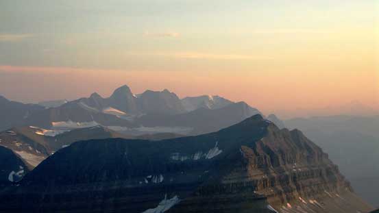 Mt. Spring-Rice behind Terrace Mountain