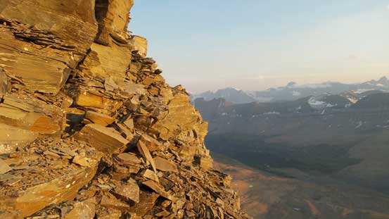 The typical very chossy rock on the second tower