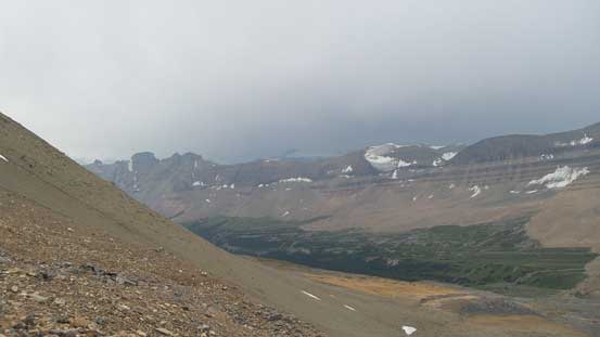 At this point I thought the weather collapsed...