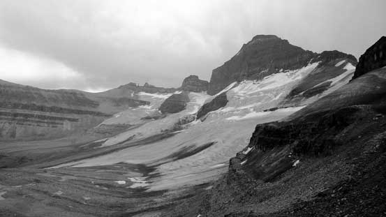 Mt. Saskatchewan from SK/NT col