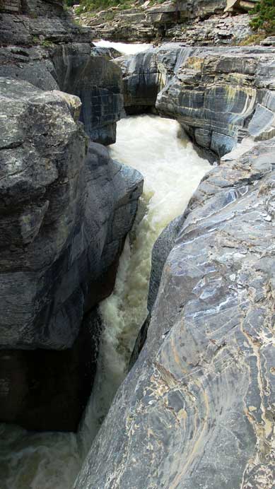 One of the many canyons