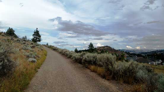 Following the obvious Tower Trail up