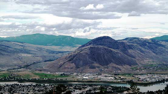 Paul and Peter Peaks right of center