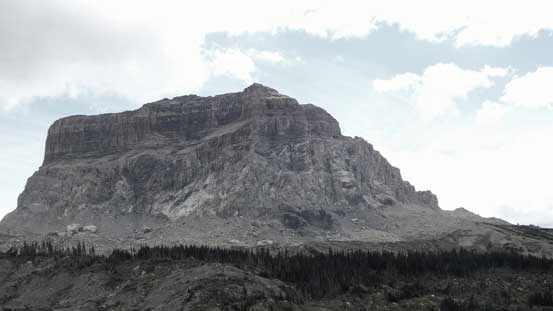 The impressive N. Face of Chief Mountain