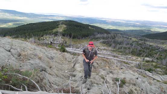 Mike working his way up