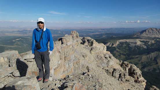 Me on the summit of Chief Mountain