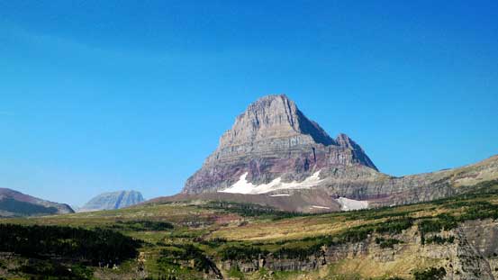 This striking peak is Clements Mountain
