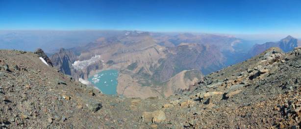 Another panorama view from the summit. Click to view large size.