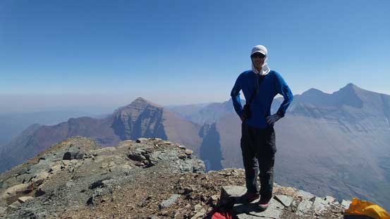Me on the summit of Mt. Gould