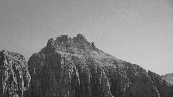 The summit nipple of Bishop's Cap