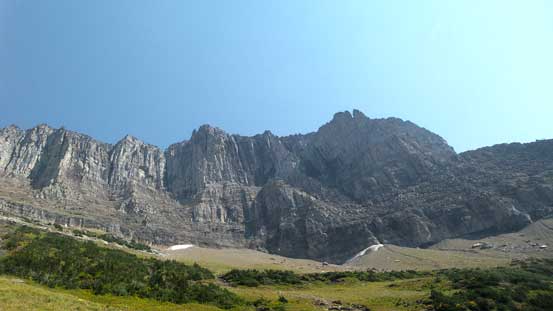 Another view of Bishop's Cap and the Garden Wall