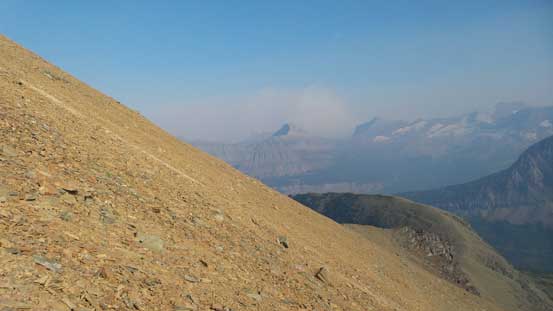 Treadmill scree on the middle section