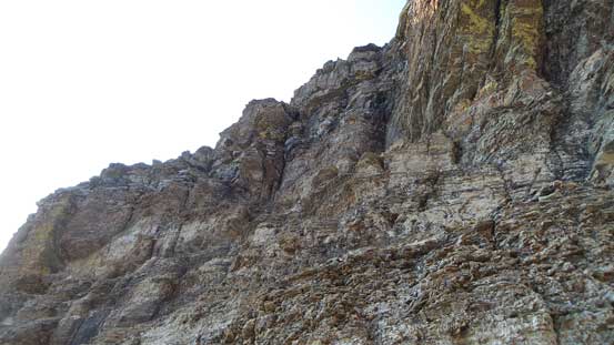Here's that Class 3/4 difficult scrambling section