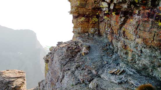 The famous exposed corner that I've seen on a few other trip reports