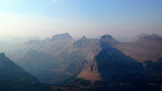 Mt. Gould, Bishops Cap and part of the Garden Wall
