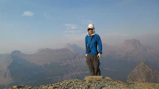 Me on the summit of Reynolds Mountain