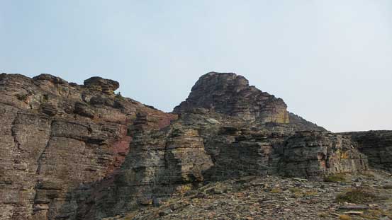 The ridge continues on