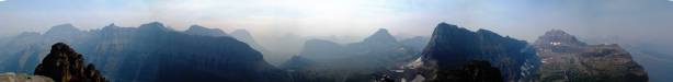 The super smoky summit panorama. Click to view large size.
