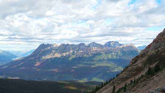 A view of Yellowhead Mountain - another icon along Highway 16