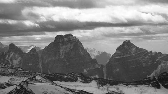 Mt. Geikie and Barbican Peak
