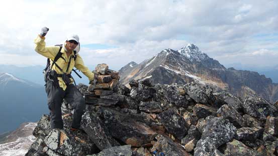 Me on the summit of Frontier Peak