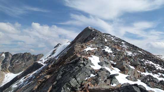 Upwards on Mt. Clairvaux